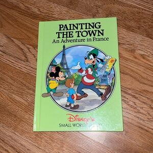 Disney Book Painting The Town An Adventure In France